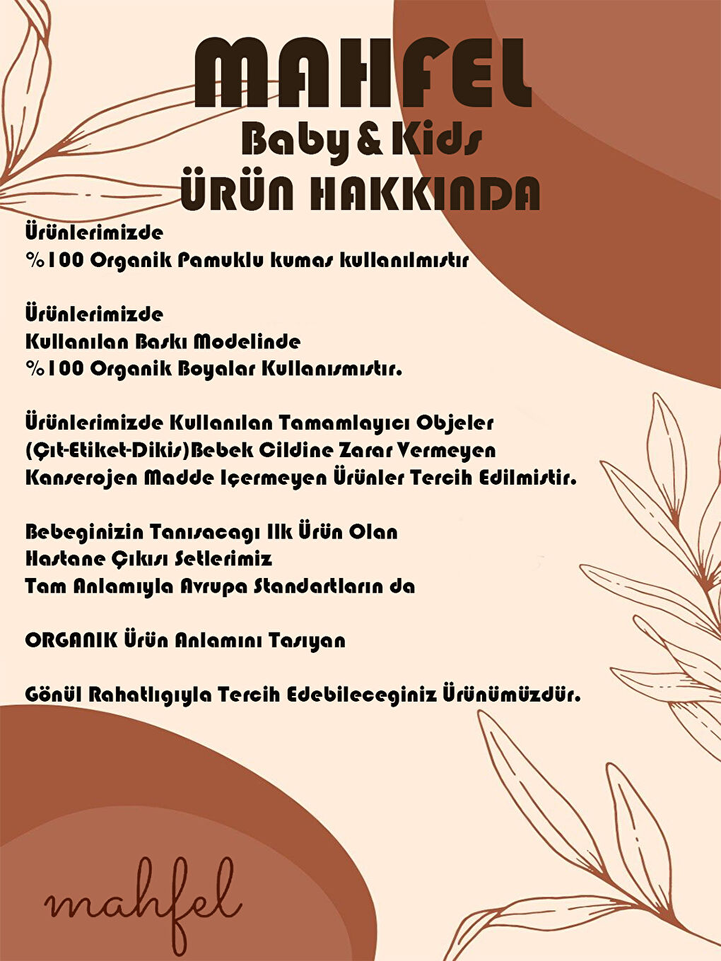 Mahfel Ekru Pamuklu 5 li Yenidoğan Kuş  Baskılı Hastane Çıkışı Seti - 3