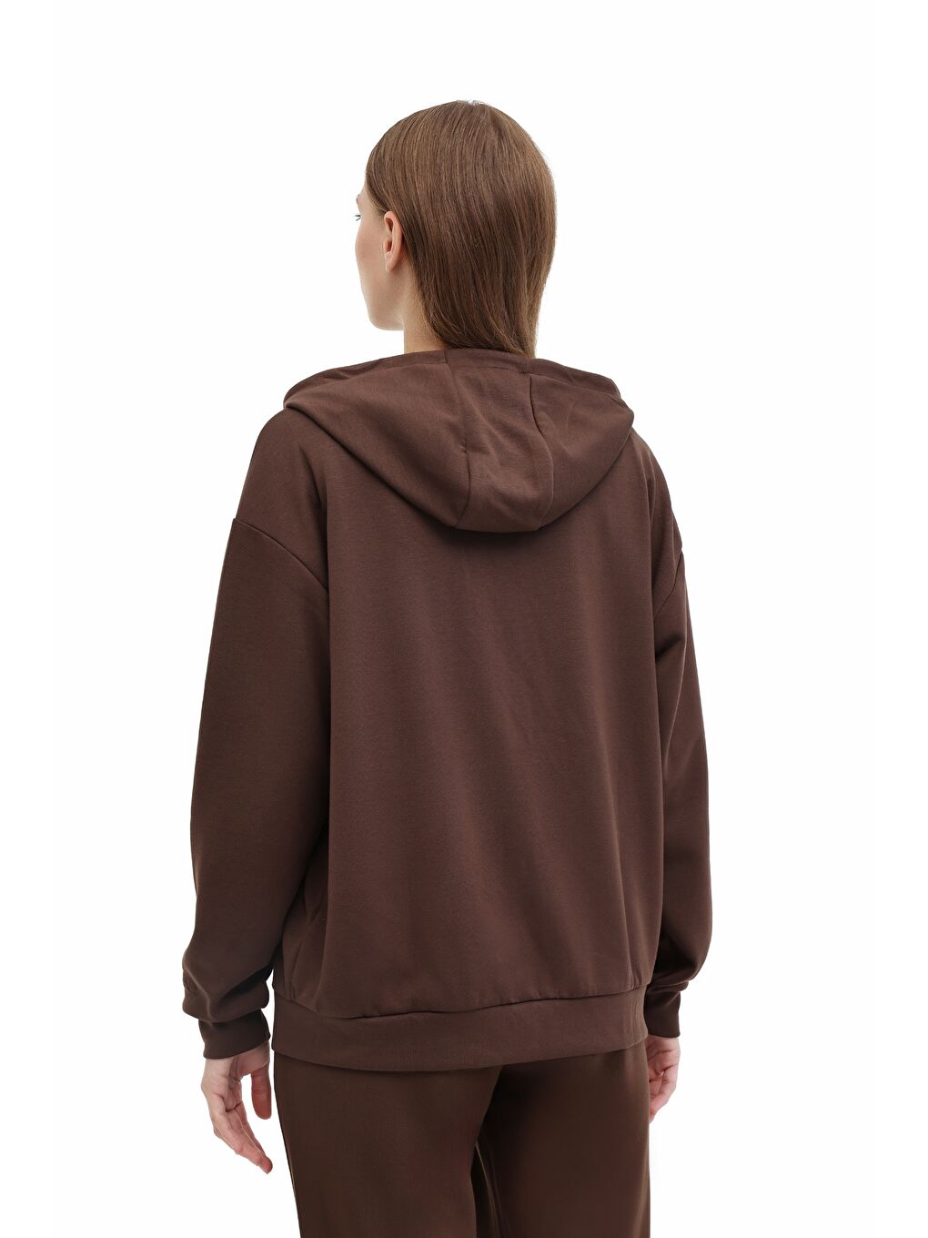 Kahverengi WB CARLA-H GINSEN 5PR KAHVERENK Kadın Eşofman Üstü-1