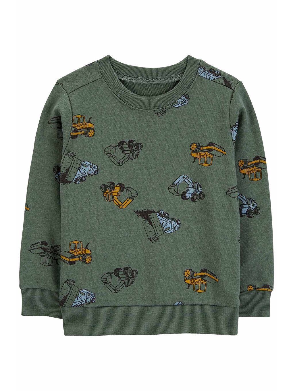 Carter's Yeşil Küçük Erkek Çocuk Sweatshirt