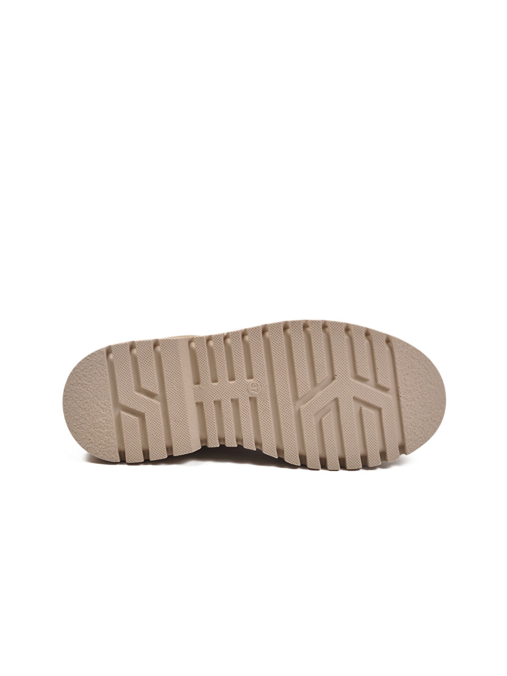 Bej Cilt Kürklü Kolay Giyilebilir Kaymaz Kadın Chelsea Bot 473093 Z-4