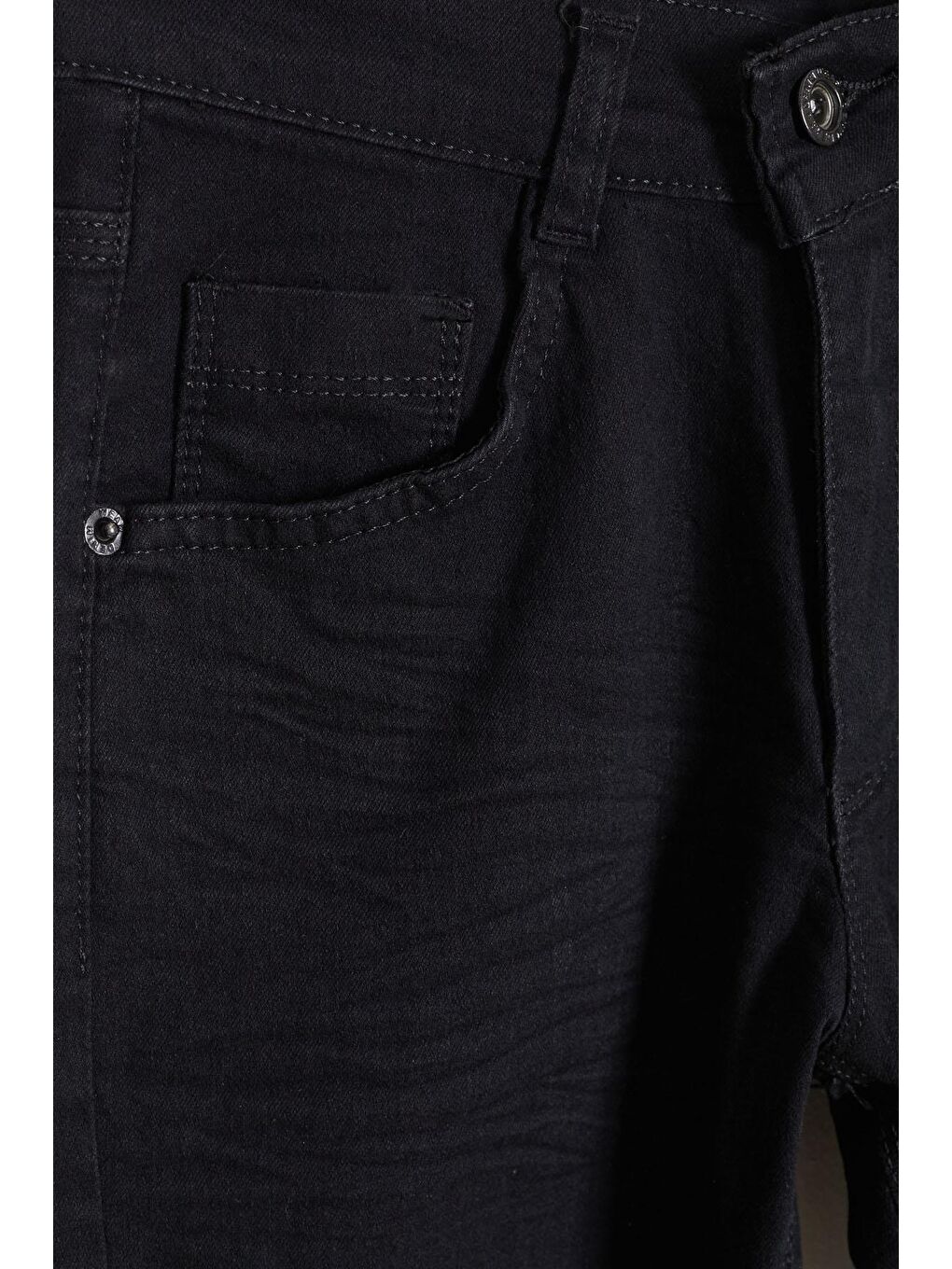 Siyah Erkek Çocuk Basic Jean Pantolon 12-17 Yaş 17747-1