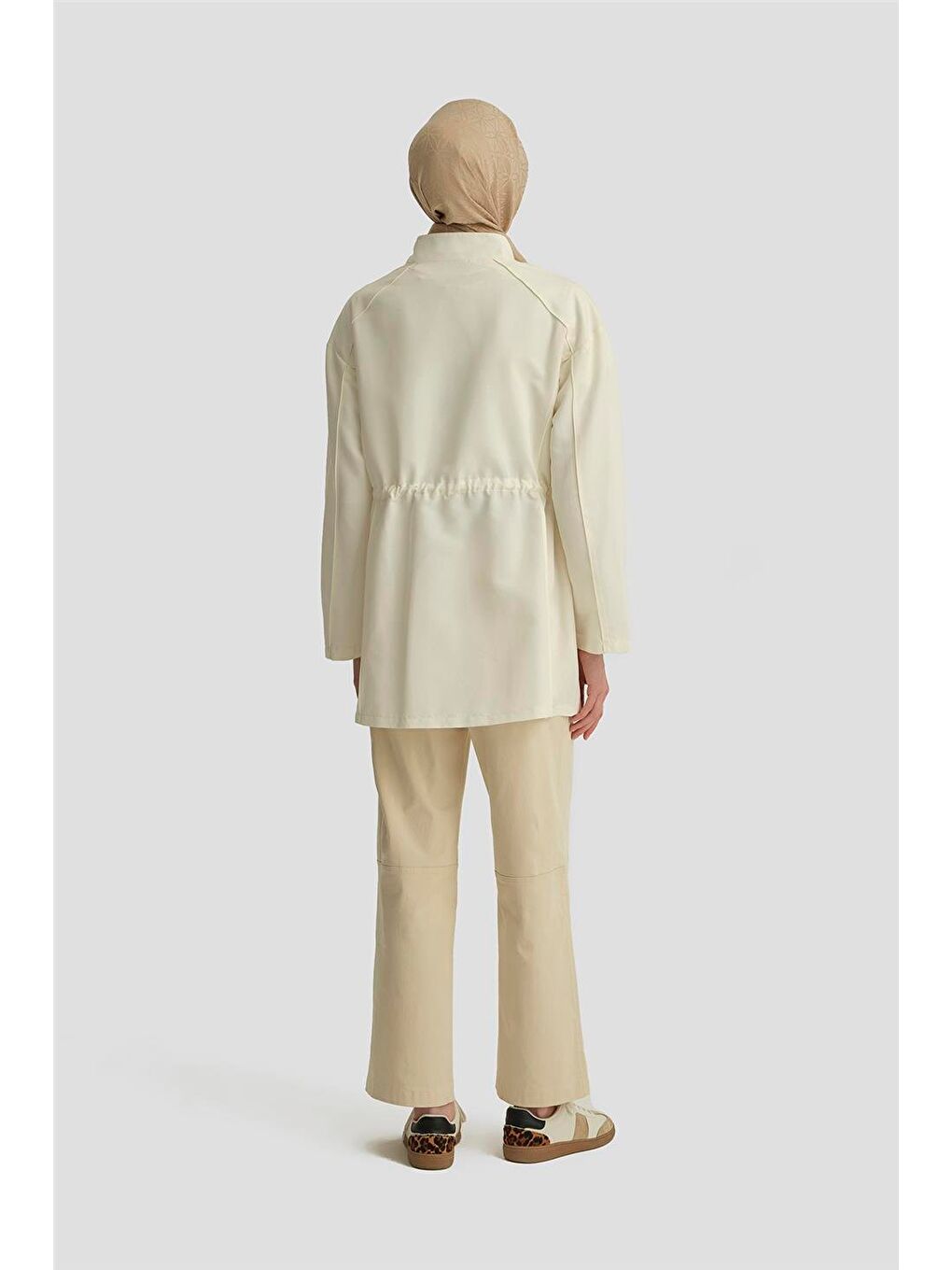 Bej Dikiş Efektli Kap 25Y7808 Naturel-4