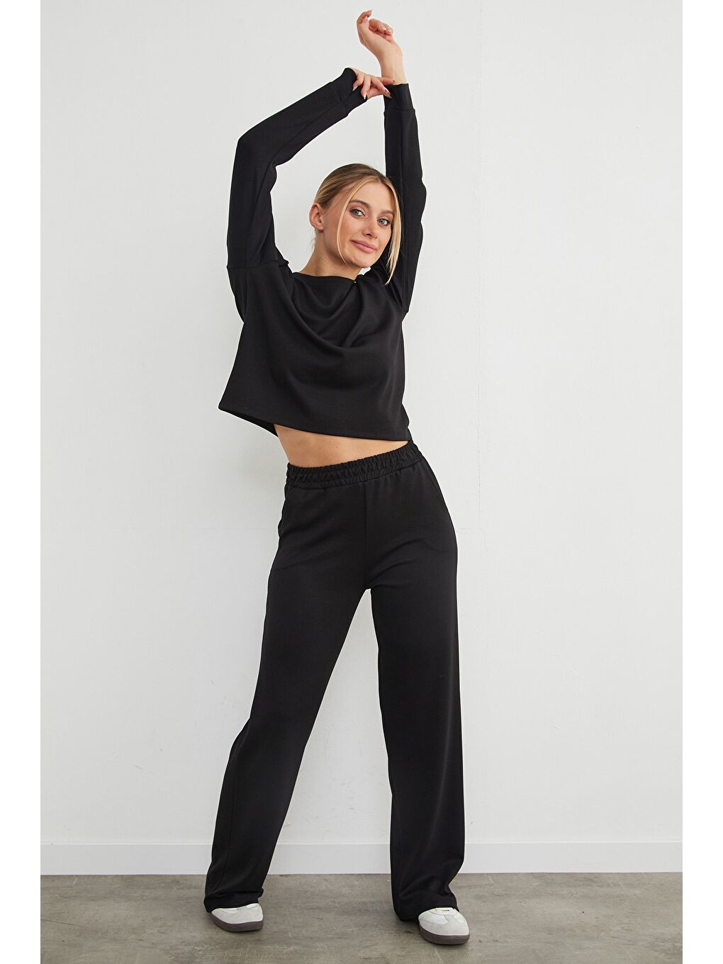 Siyah Basic Modal 2 Li Takım-2