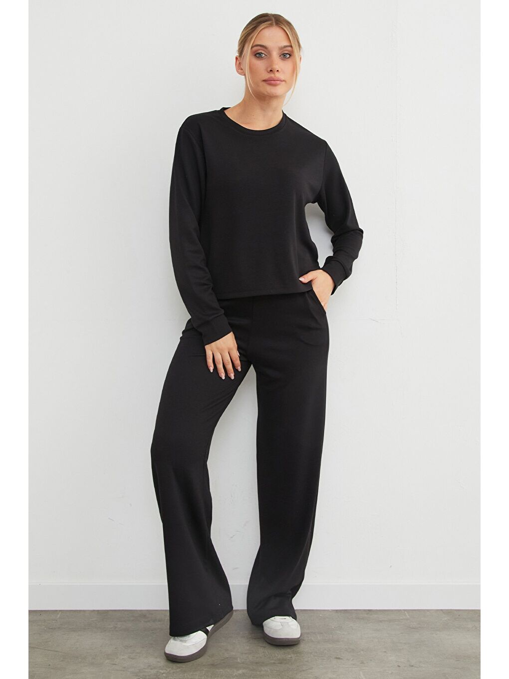 Siyah Basic Modal 2 Li Takım-3