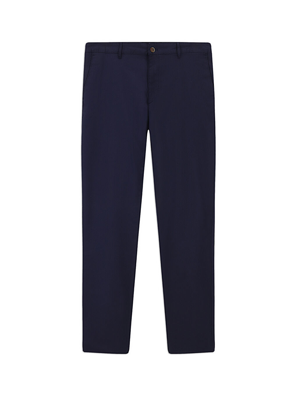 Lacivert Relaxed Fit Rahat Kesim Elastanlı Kanvas / Chino Pantolon