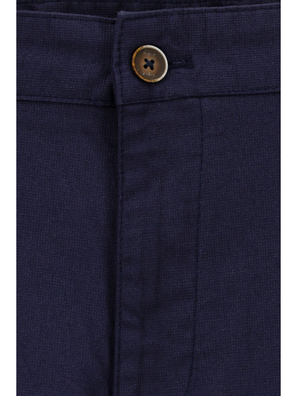 Lacivert Relaxed Fit Rahat Kesim Elastanlı Kanvas / Chino Pantolon-2