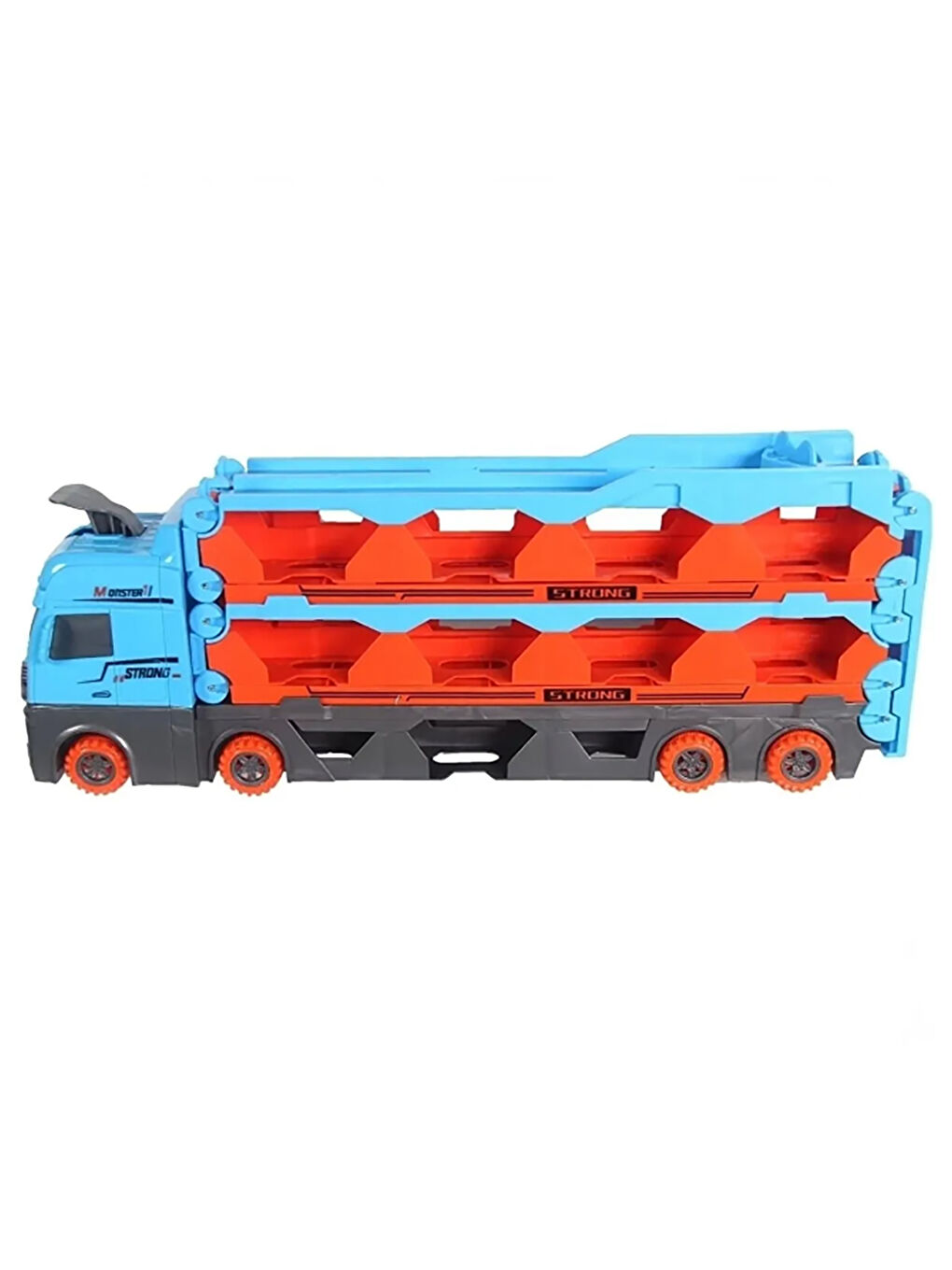 Yarış Pisti Özellikli Araç Taşıyıcı Tır Mavi-3