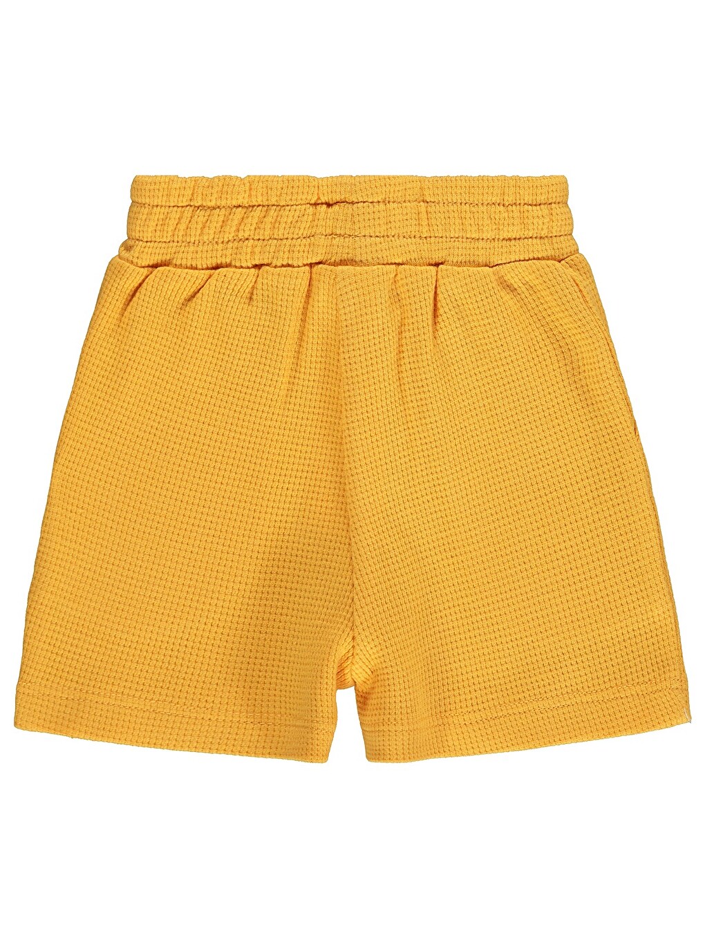 Kahverengi Baby Waffle 3-12 Ay Şort - Hardal-1