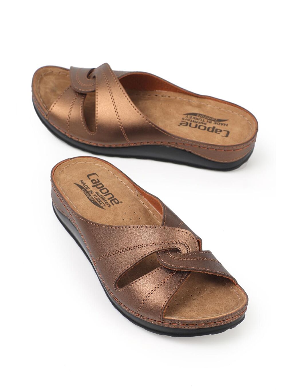 Capone Outfitters Turuncu 107042 Kadın Terlik - 2