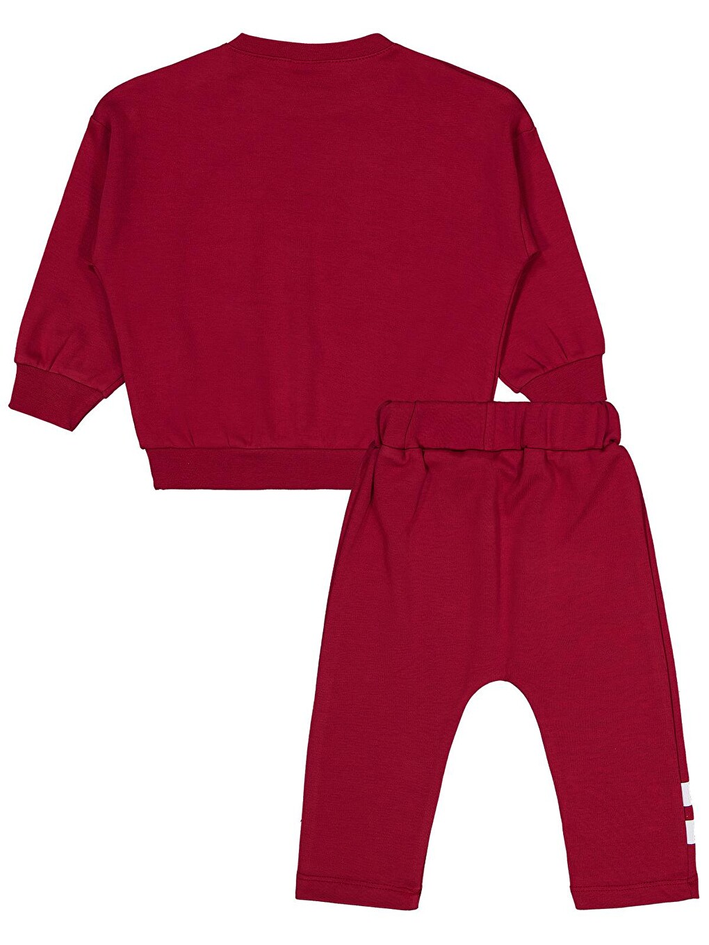 Baby Super Good Baskılı 6-18 Ay Takım - Bordo-2
