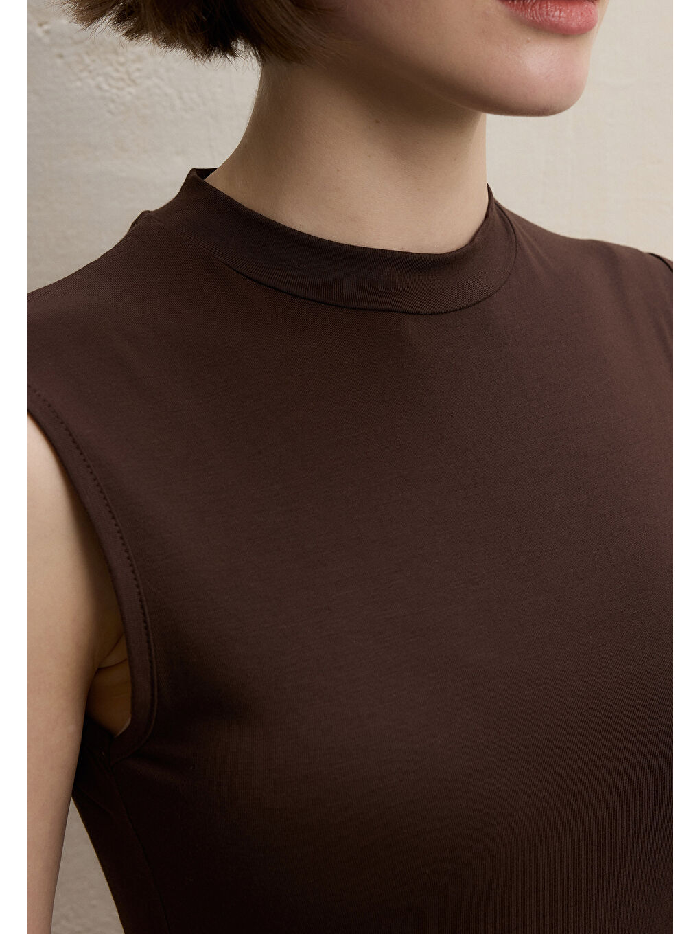 Kahverengi SIFIR KOL BAMBU BODY ACI KAHVE-3