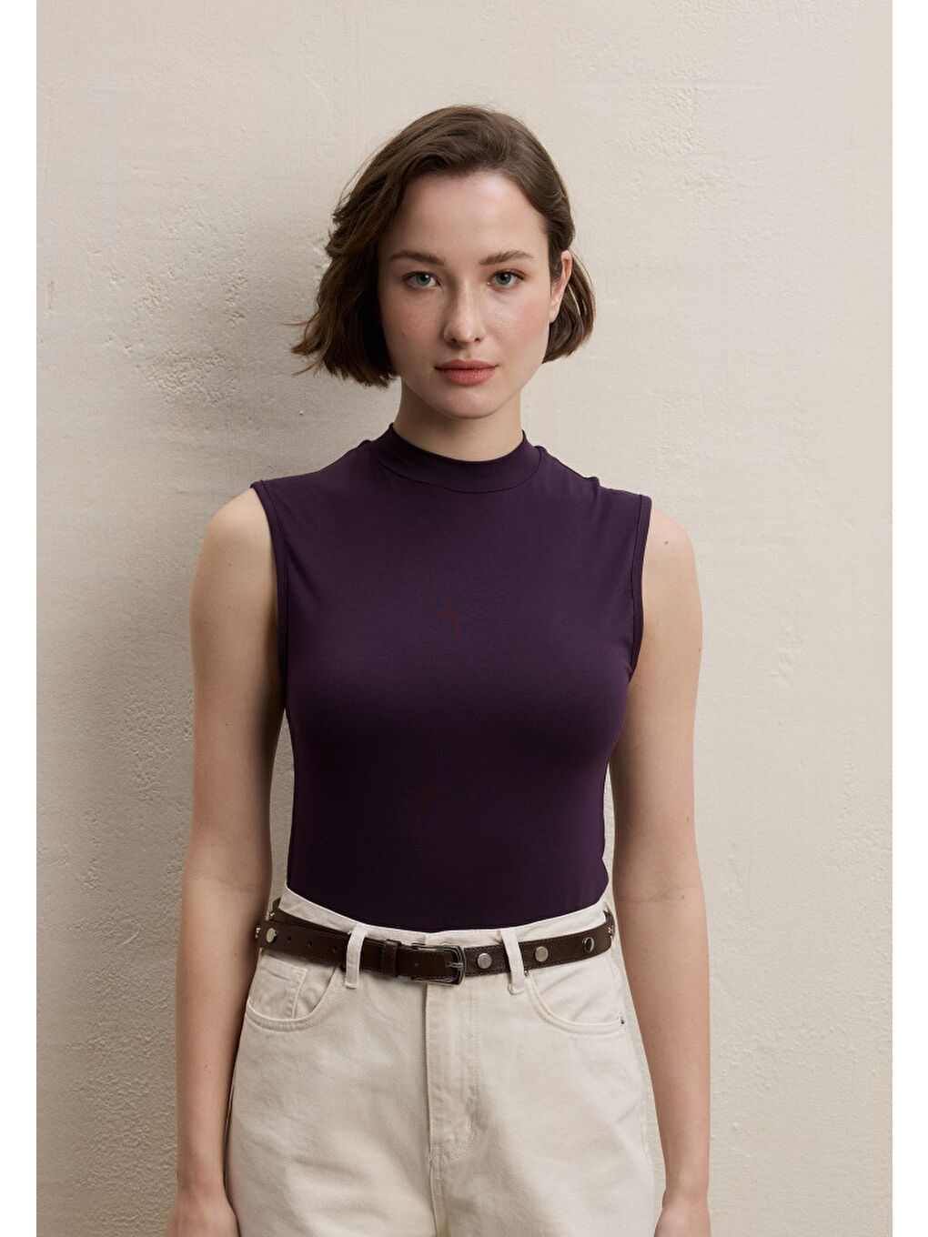 Kırmızı SIFIR KOL BAMBU BODY VİŞNE ÇÜRÜĞÜ