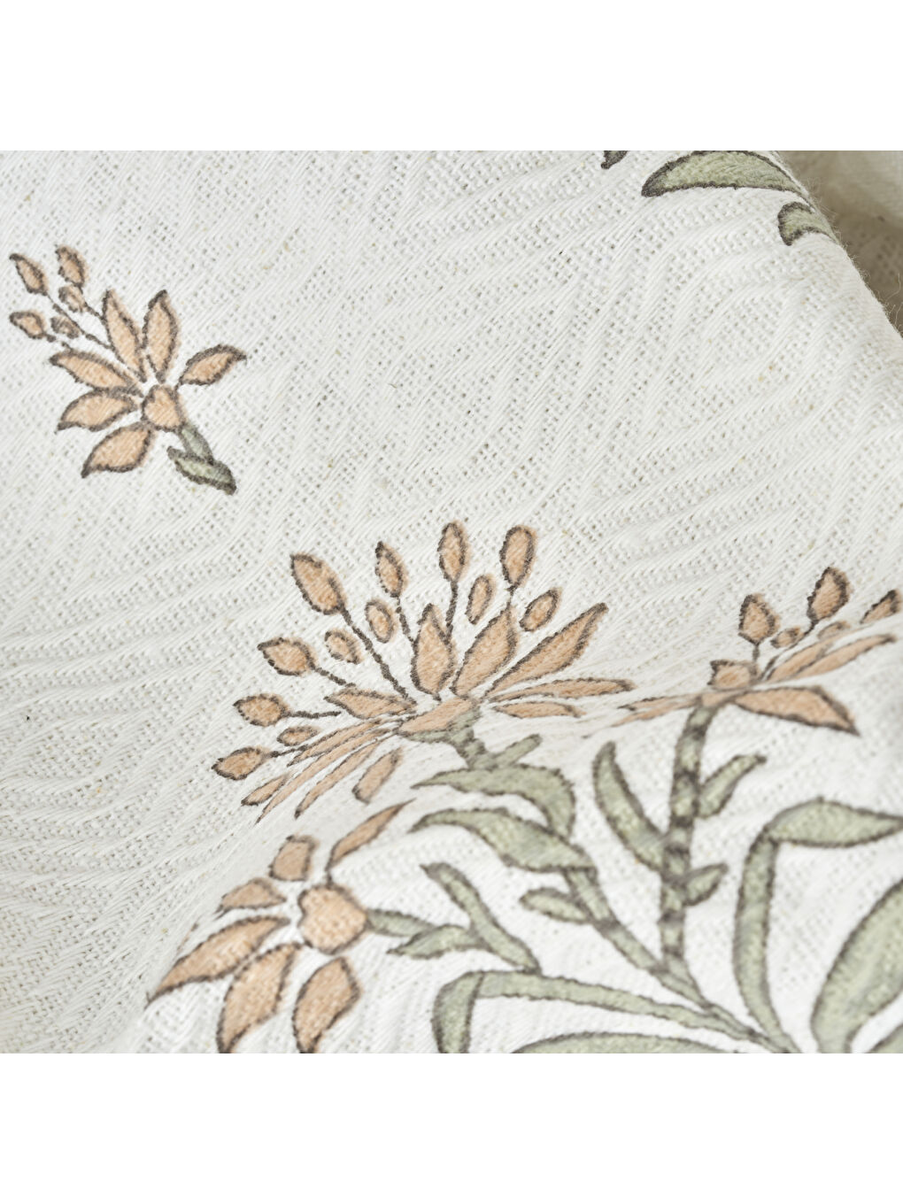 Sarı Carmen Pamuklu Çift Kişilik Pike Takımı Hardal (200x220 cm)-5