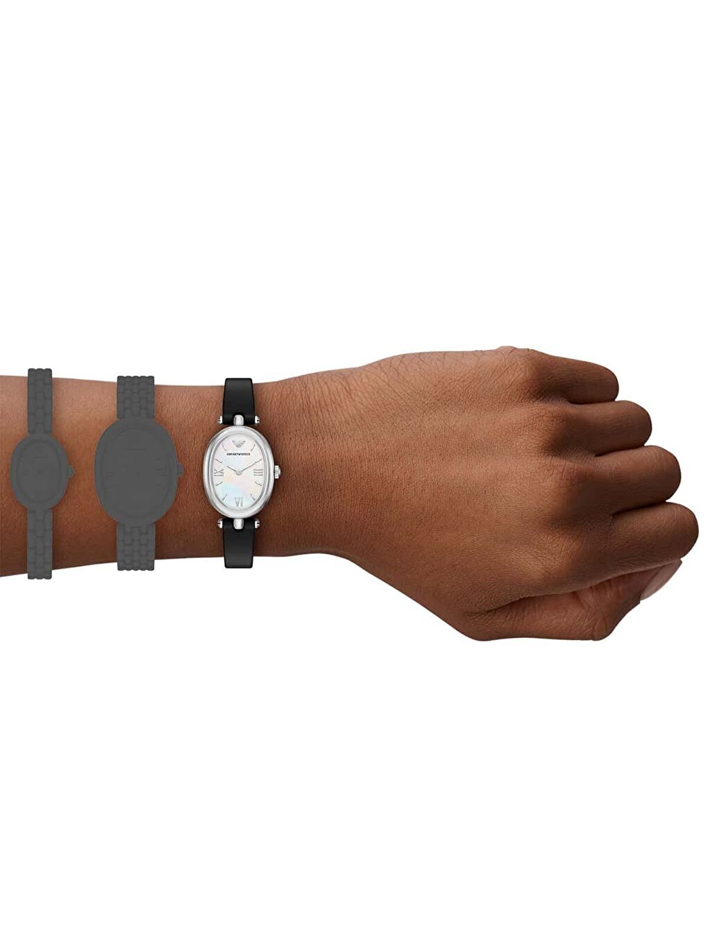 Siyah AR11778 Kadın Kol Saati-3