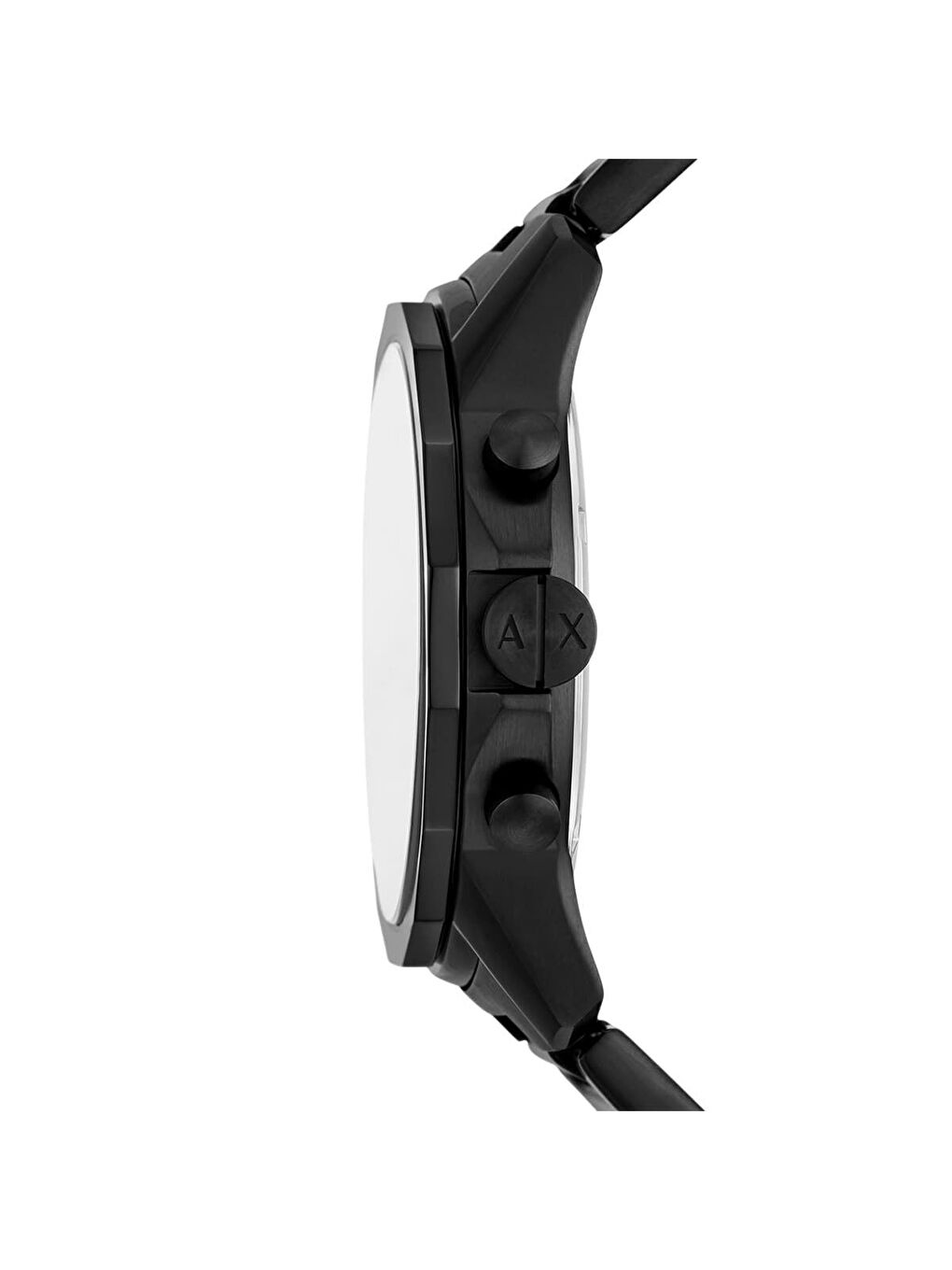 Siyah AX7163SET Erkek Kol Saati ve Bileklik Seti-1