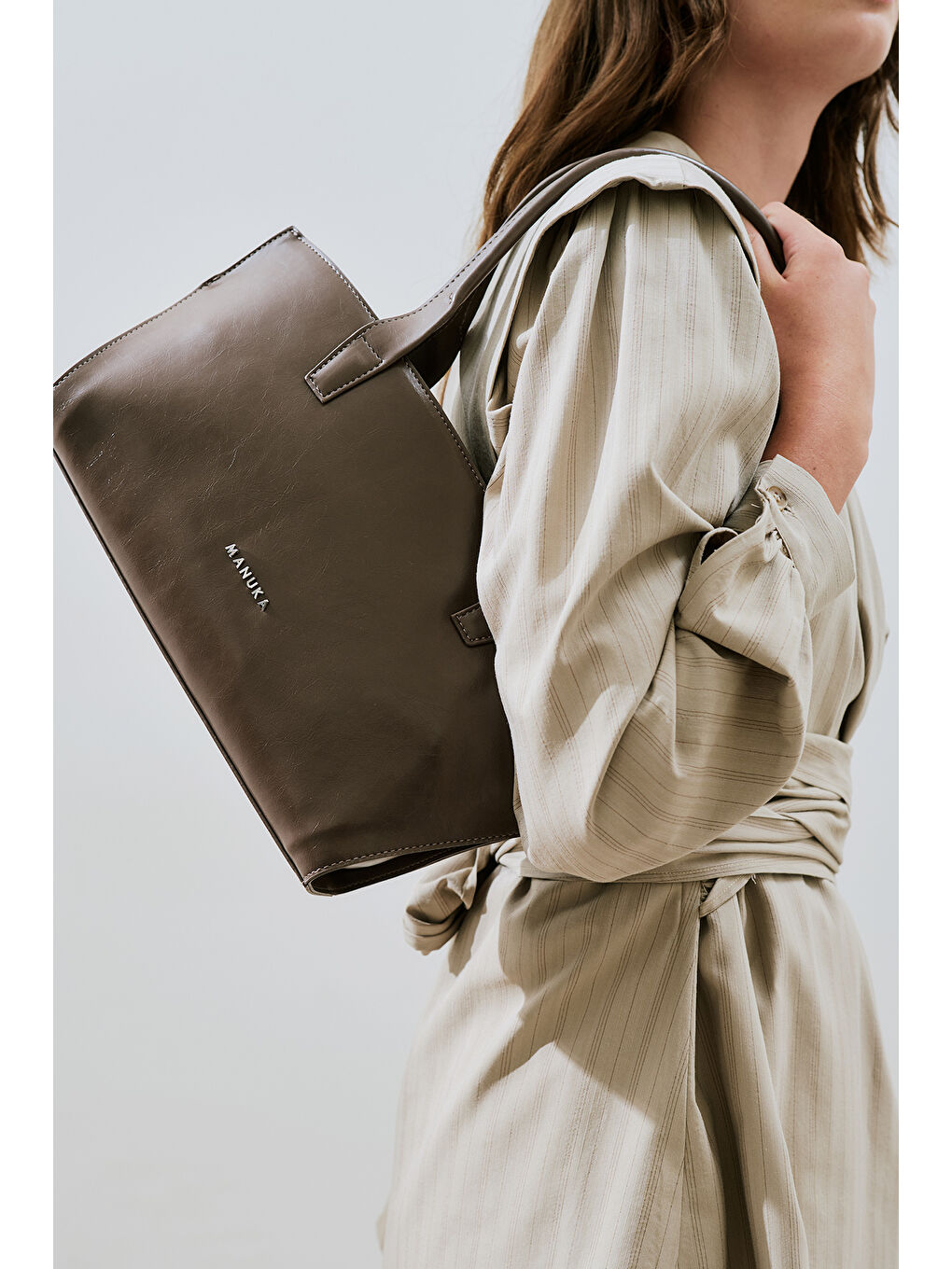 Kahverengi Ukıyo Omuz Çantası Mushroom-1