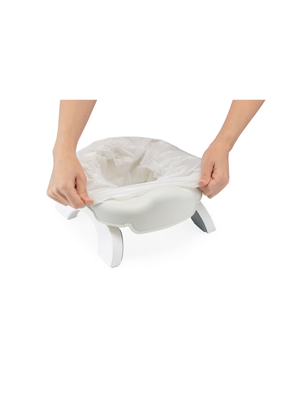 Portatif Katlanabilir Lazımlık İndigo Mavi New Color-1