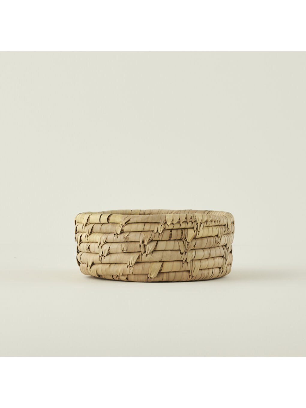 Bej Terra Hasır Sepet Naturel (20x8 cm)