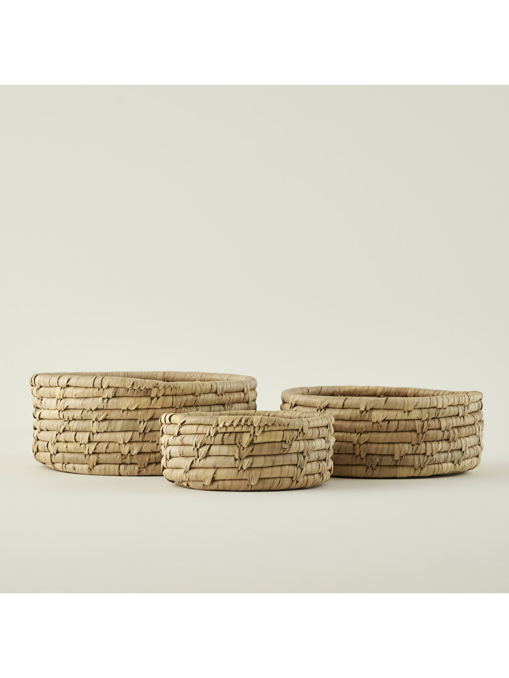 Bej Terra Hasır Sepet Naturel (20x8 cm)-3