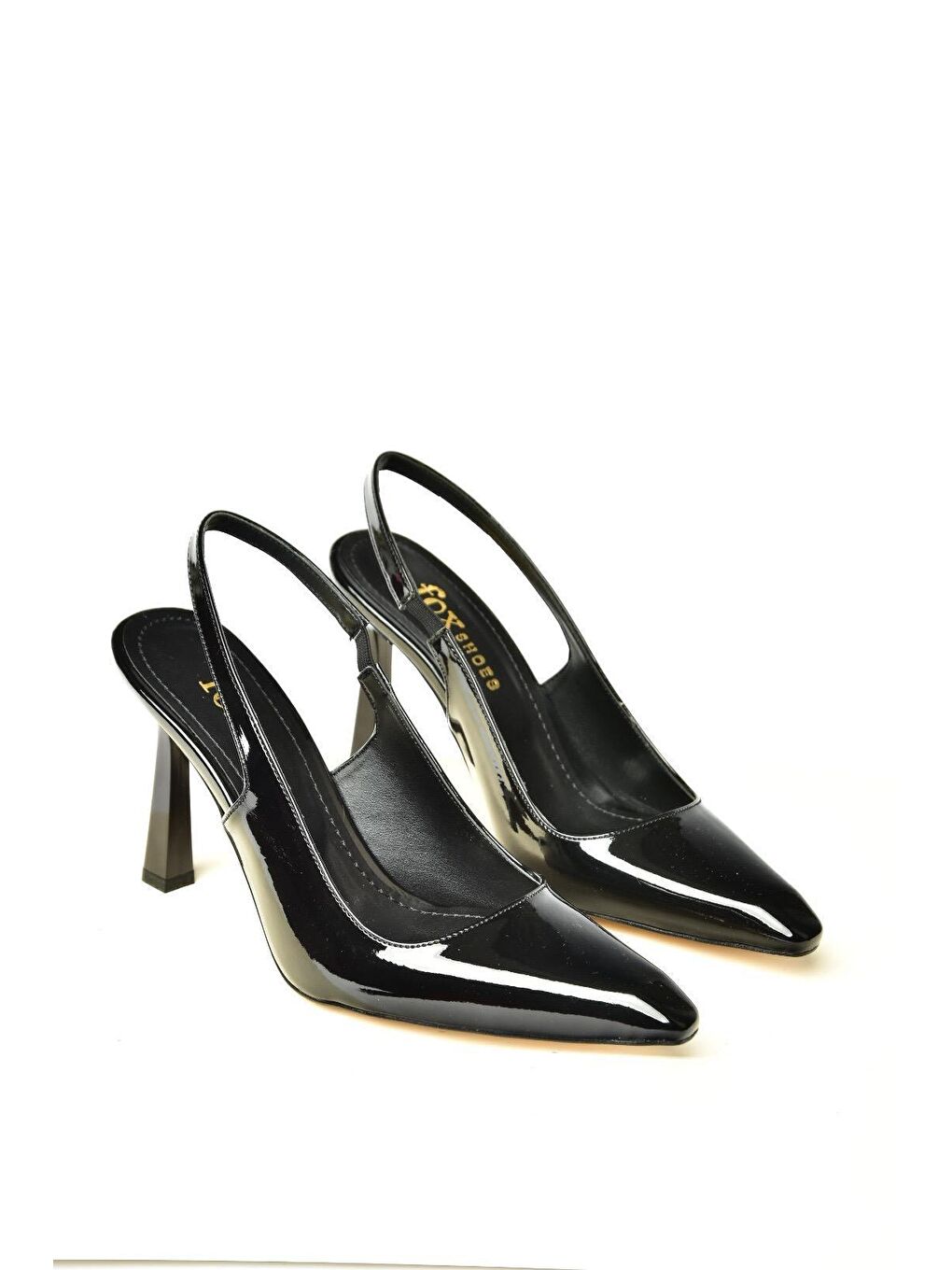 S7520634 Siyah Kadın Topuklu Ayakkabı-1