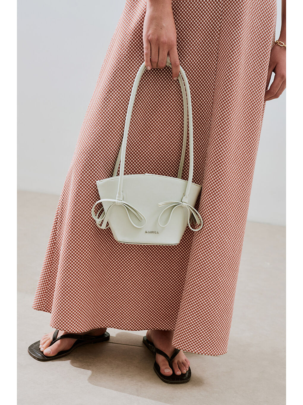 Mavi Sandy Fiyonklu Mini Çanta Ice Blue-1