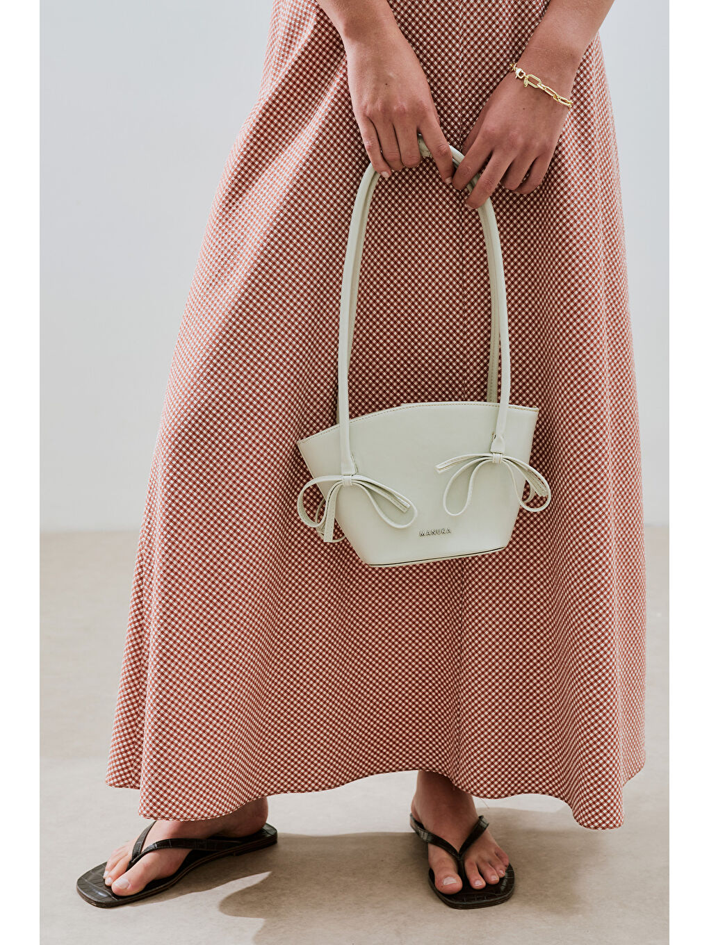 Mavi Sandy Fiyonklu Mini Çanta Ice Blue-2