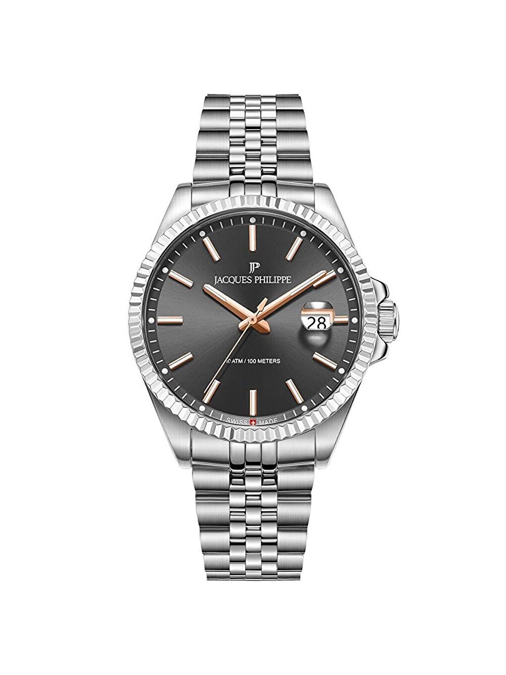 Gri JPQGS591346V2 Erkek Kol Saati