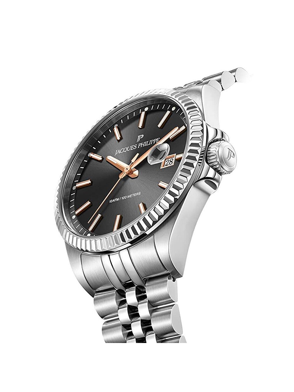 Gri JPQGS591346V2 Erkek Kol Saati-2