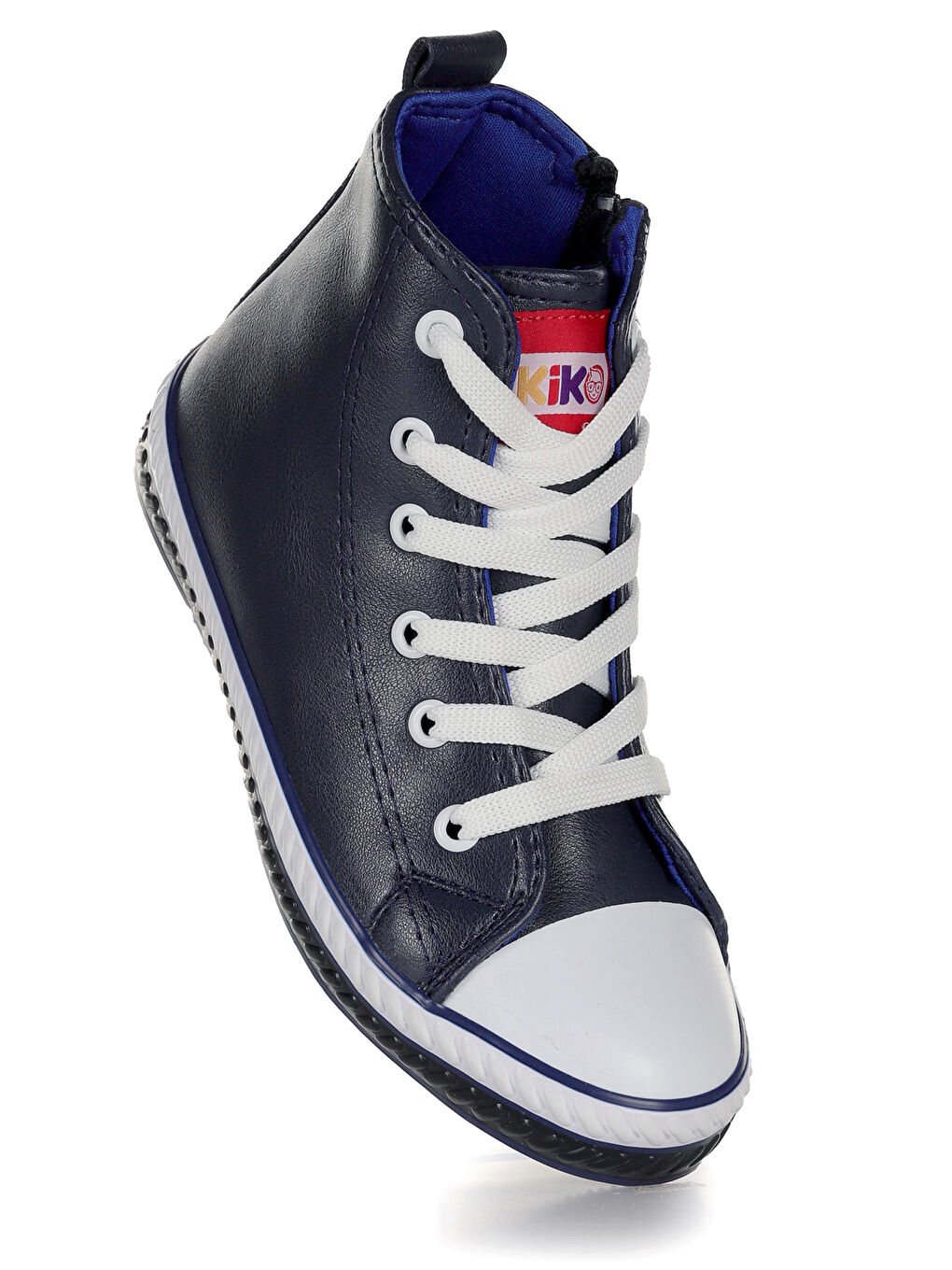 Lacivert Pant Günlük Bağcıklı Fermuarlı Erkek Çocuk Bot Sneaker Ayakkabı