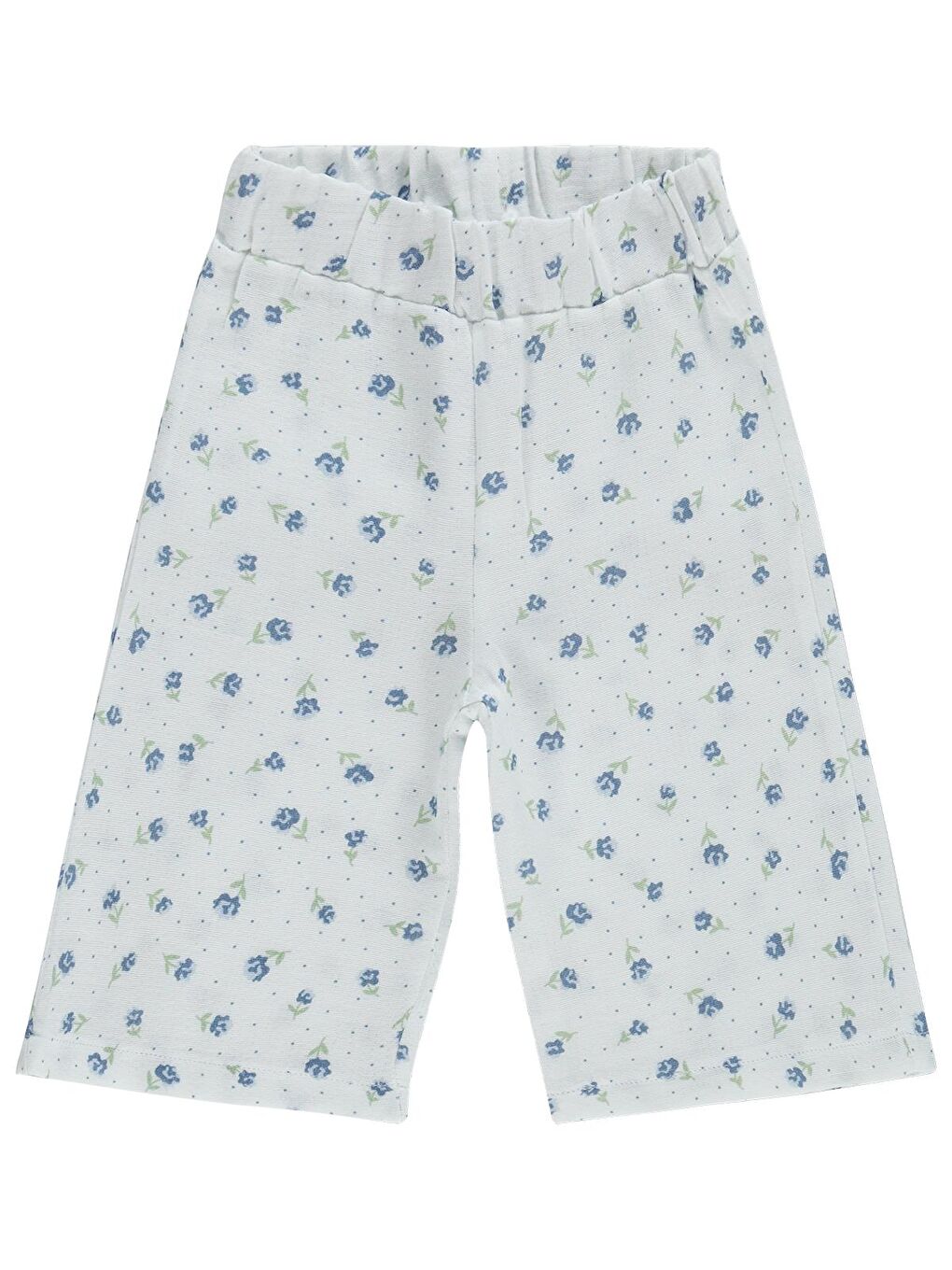 Baby Bol Paça 6-18 Ay Pantolon - Beyaz 12-18 Ay