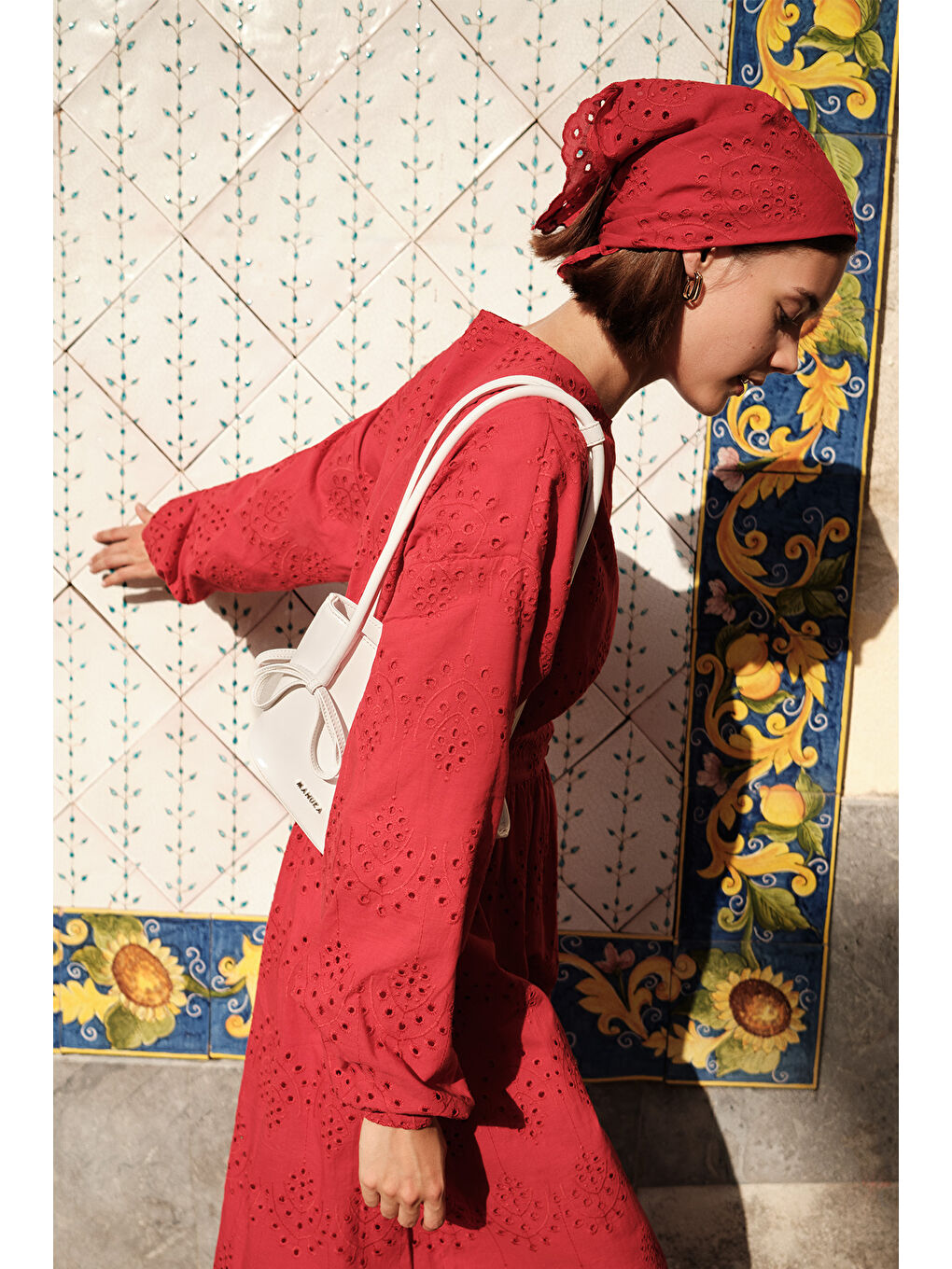 Brode Fular Kırmızı-1