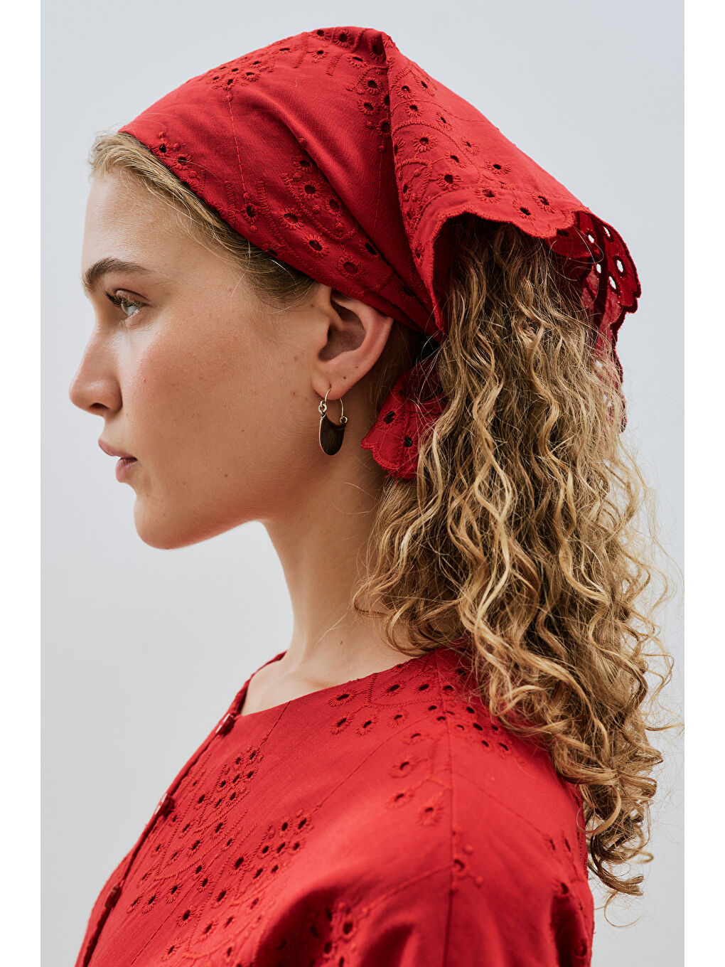 Brode Fular Kırmızı-2