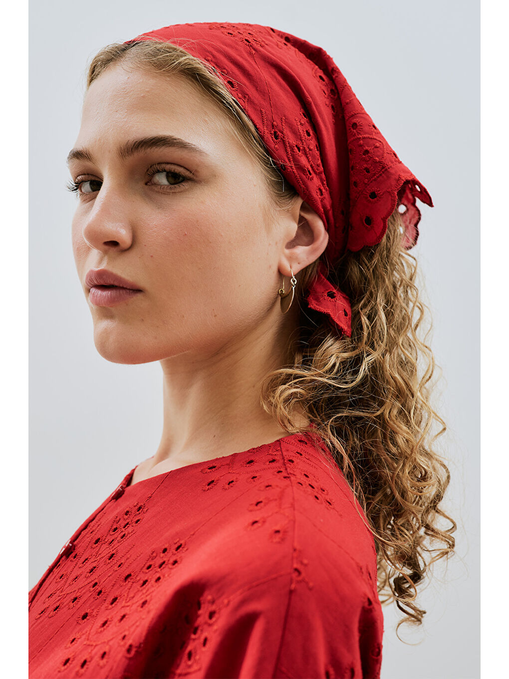 Brode Fular Kırmızı-3