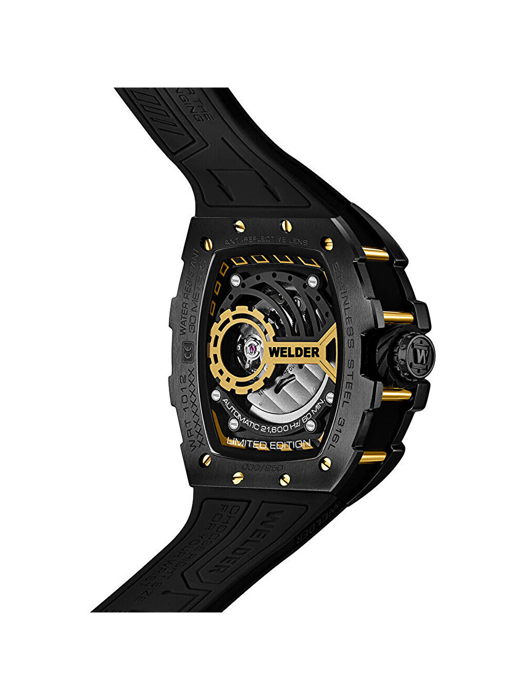 Siyah WRT1012 Erkek Kol Saati-5