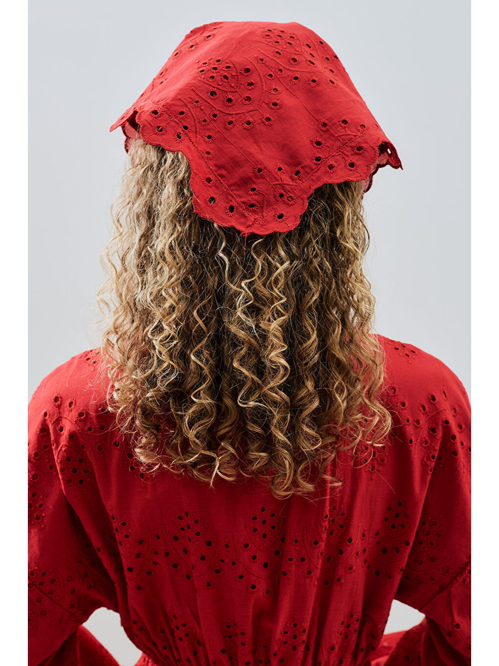 Brode Fular Kırmızı-4