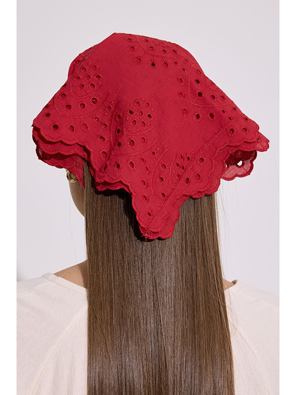 Brode Fular Kırmızı-6