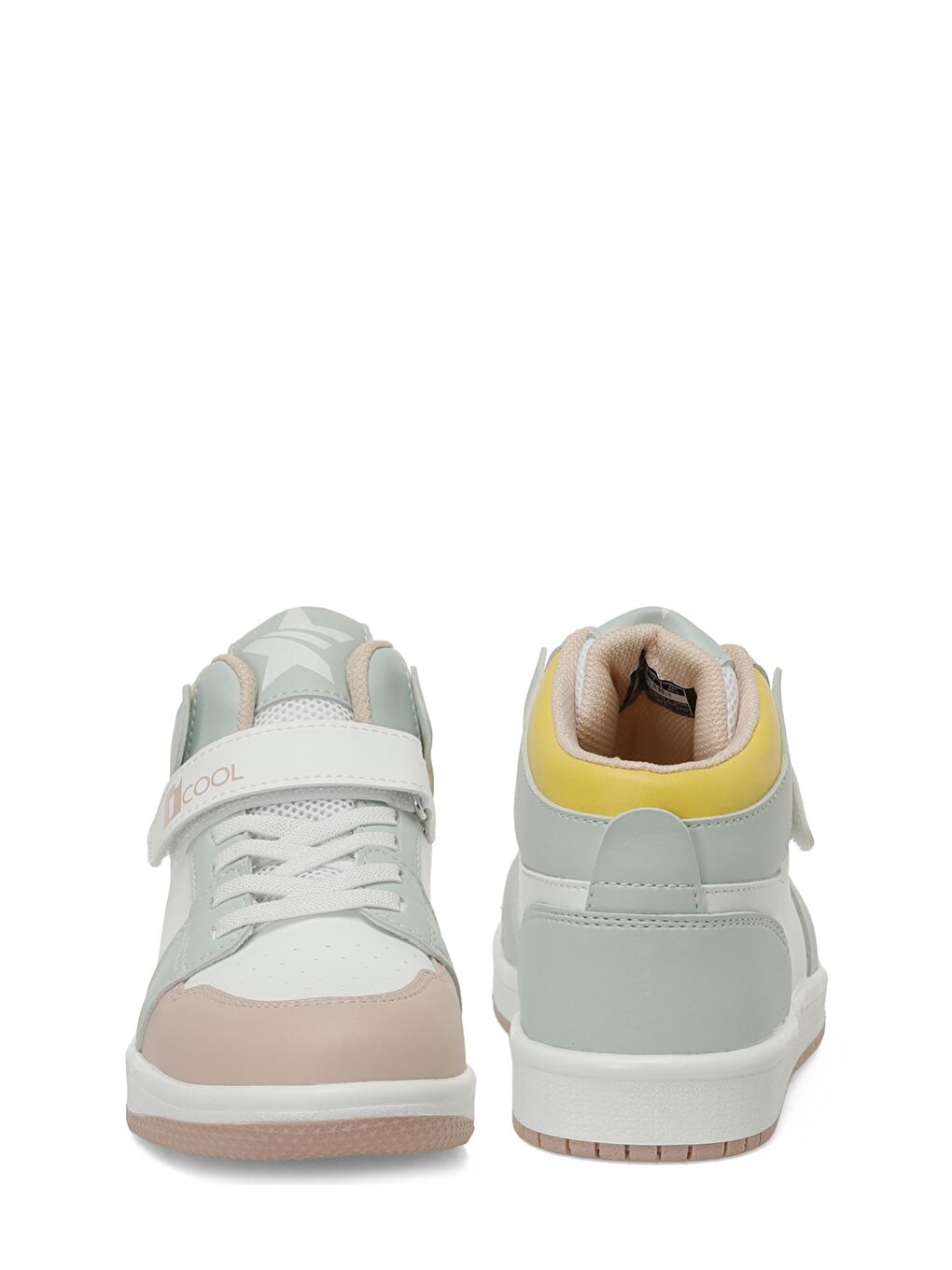 CORDEN F 5PR Beyaz Kız Çocuk High Sneaker-4