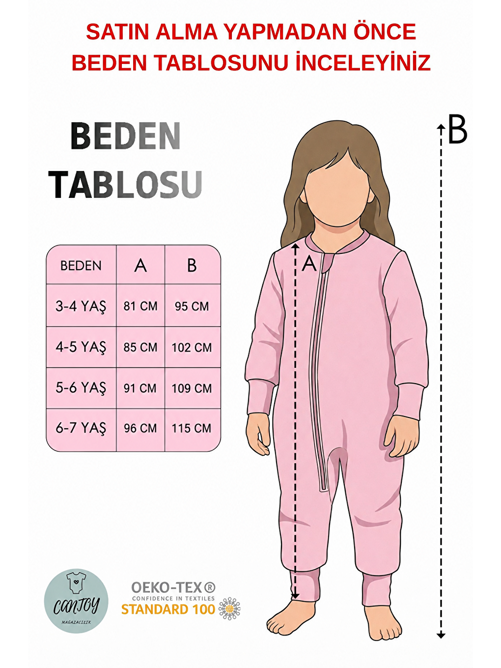 Beyaz Kız Erkek Çocuk Kalın Elyaf Dolgulu 2.5 Tog Desenli Uyku Tulumu-2