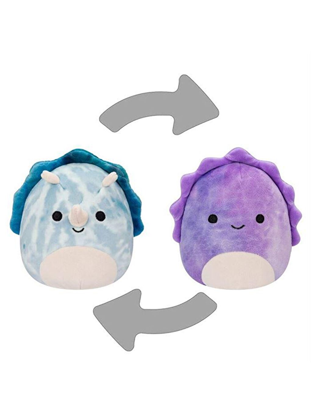 Squishmallows Karışık Flip-A-Mallows Delilah & Jerome 13cm