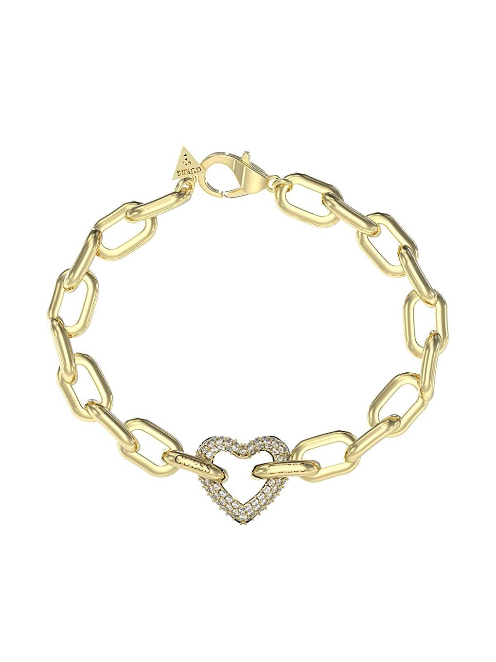 Sarı JGUJUBB05016JWYGS Kalpli Kadın Bileklik