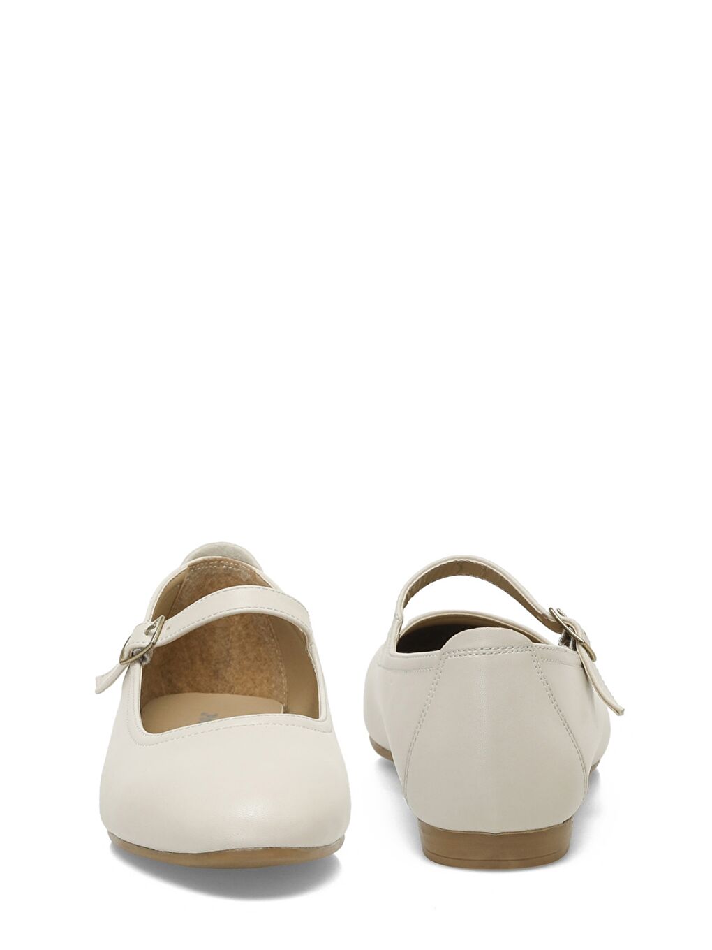 Bej 325002.Z 5FX Krem Kadın Babet-4