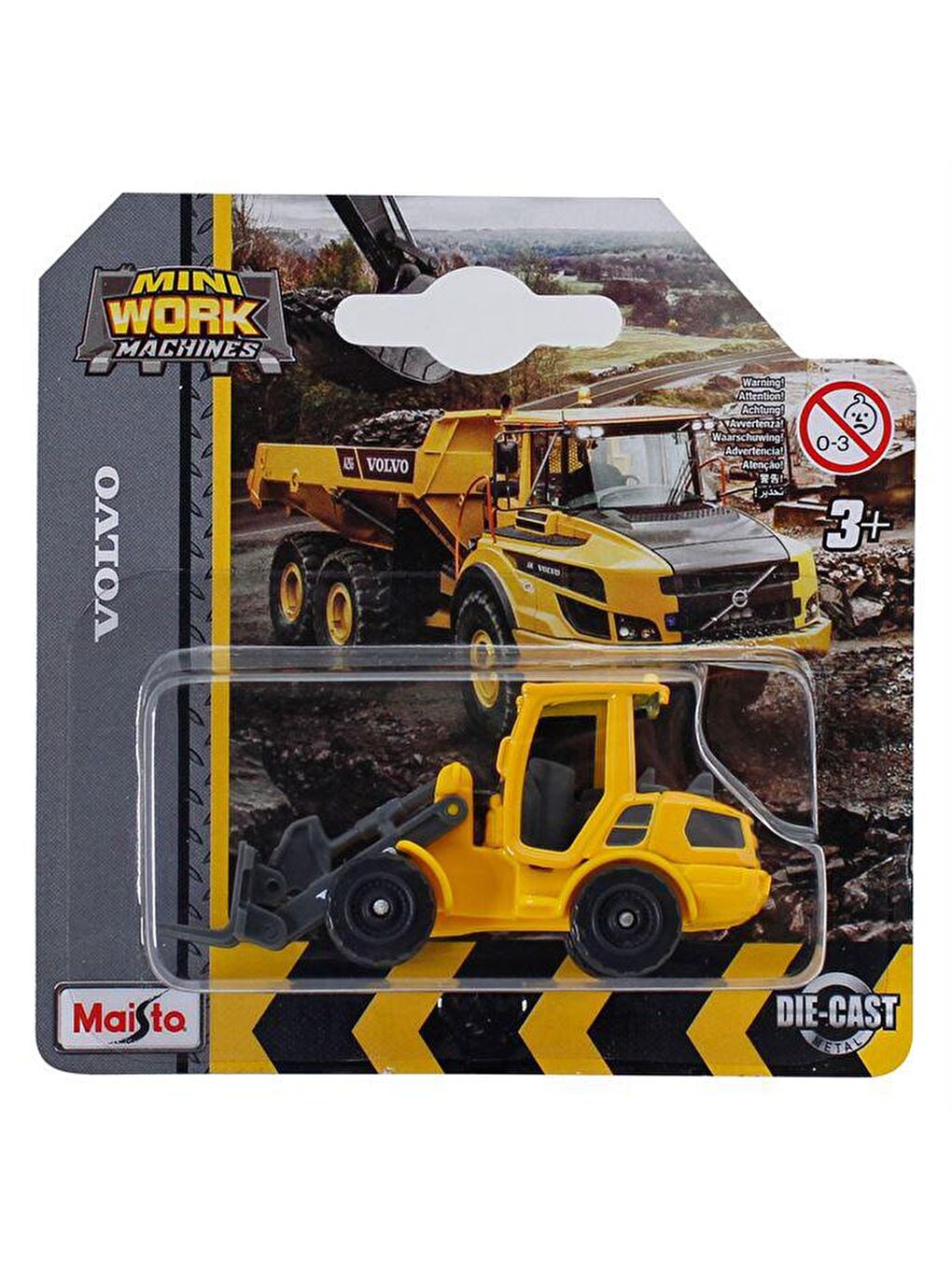 Maisto Karışık Volvo 7,5 cm Araçlar - Forklift