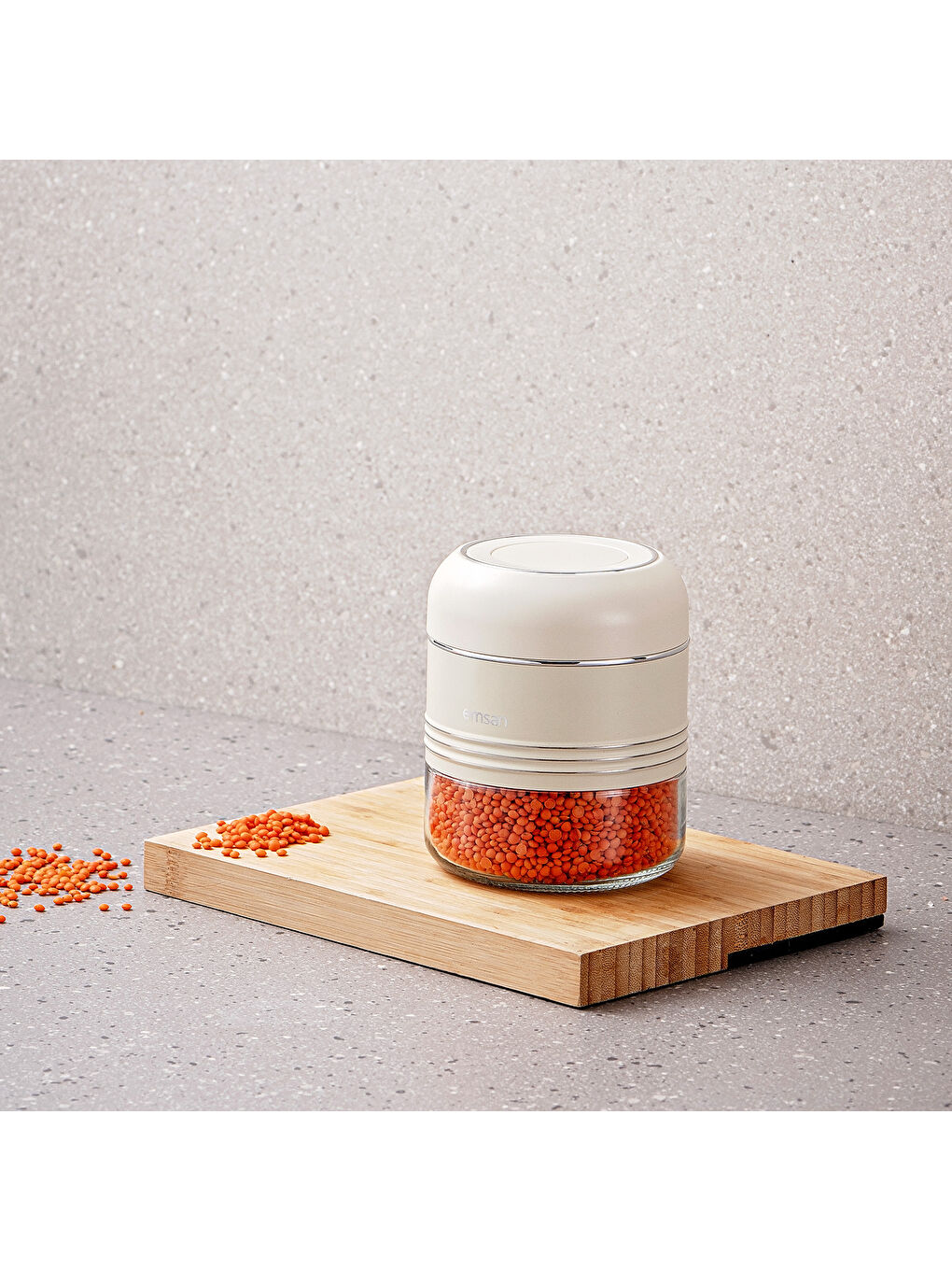 Moko 420 Ml Saklama Kavanozu Ekru-5