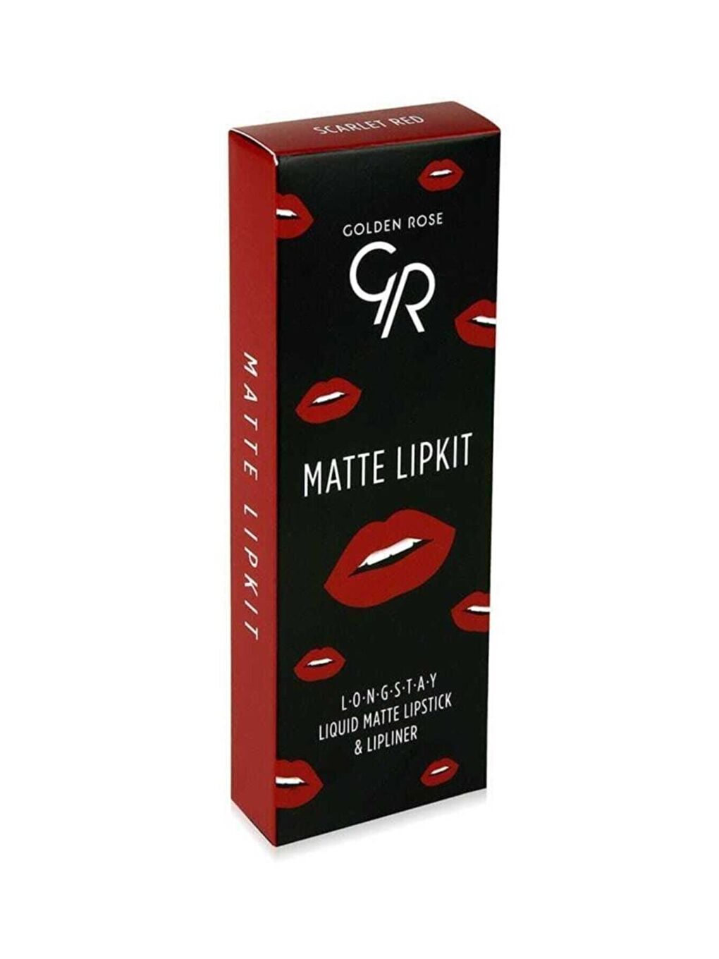 Matte Lip Kit - Scarlet Red - Likit Mat Ruj & Dudak Kalemi-2