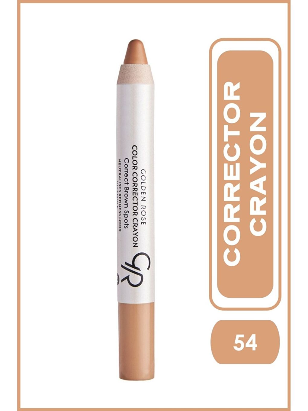 Color Corrector Crayon No: 54 Şeftali - Renk Düzenleyici Kalem
