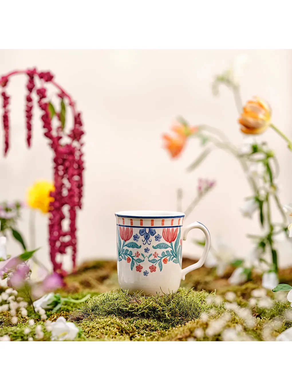 Beyaz Hasbahçe Kupa 340 ml-4