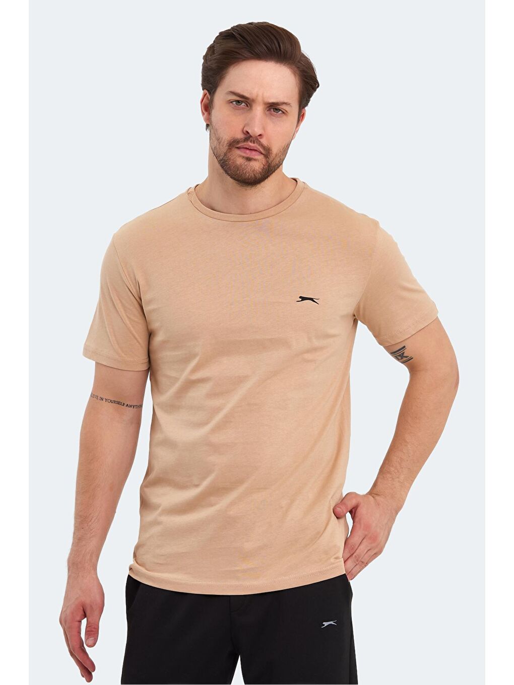 SLAZENGER Bej PATKA Erkek T-Shirt Bej - 2