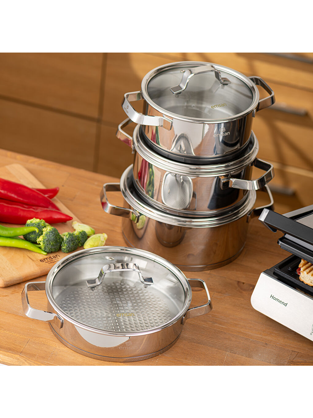 Steel 11 Parça Çeyiz Seti-5