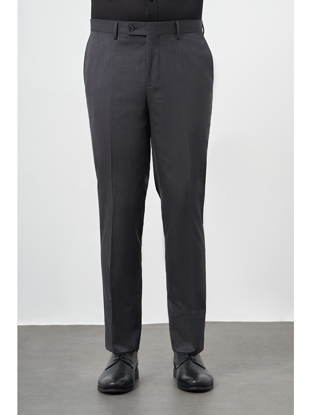 Siyah Yandan Cepli Comfort Fit Classic Erkek Pantolon 1003245166