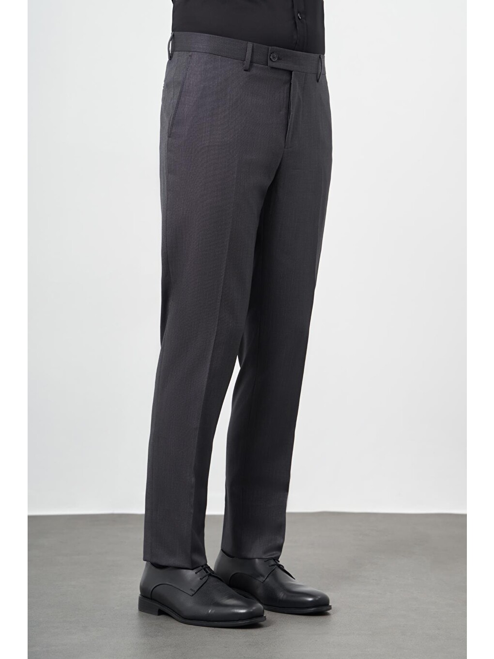 Siyah Yandan Cepli Comfort Fit Classic Erkek Pantolon 1003245166-1